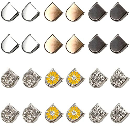 Niuhong 24 Pcs Lacets Élastiques Sans Nouer Boucle Fermoir Chaussures Sport Système Laçage Rapide Plat Chaussures Enfants Adultes Dégagement Rapide Fermoirs Chaussures Ensemble Boucles Baskets