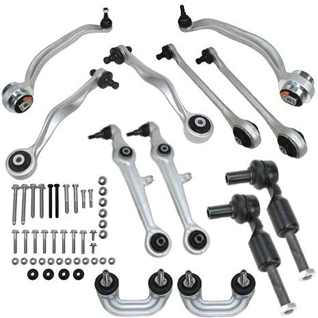 ATEC Germany 4x Querlenker Vorderachse oben vorne & hinten, 2x Querlenker | Kompatibel mit: AUDI A8 D2