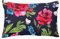 TBOUOBT Velvet Rectangle Dekorative Lendenkissenbezüge für Couchbett,Rosen Schmetterlings Blumen Blumen