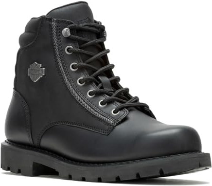 Harley-Davidson Stivali Moto Uomo, nero, 40 EU
