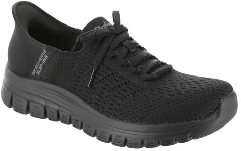 Skechers Graceful-First Blush Hands Free Slip-ins, Zapatillas Mujer, Black, 39 EU