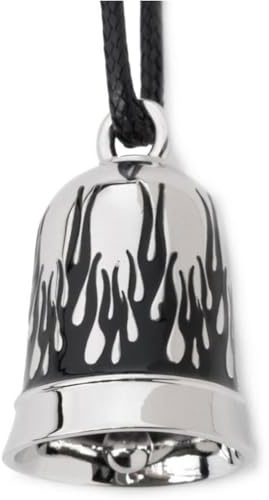 Harley-Davidson Bikerglocke Black Flames