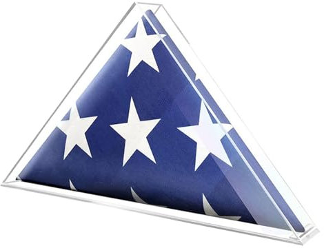 Vitrine, dreieckig, transparent, Acryl-Aufbewahrungsbox, elegante Aufbewahrungslösung für Präsentationen, Bürodekorationen