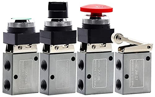 Valvola meccanica a tre vie pneumatica a due posizioni JM-05 JM-06 JM-06A JM-07 Valvola di controllo interruttore valvola manuale 1 pz(JM-06A)