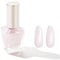 SAVILAND Smalto rosa perlato glitter olio di ricino sirena perline ad asciugatura rapida smalto a lunga durata per salone fai da te manicure salone (rosa, 10 ml)