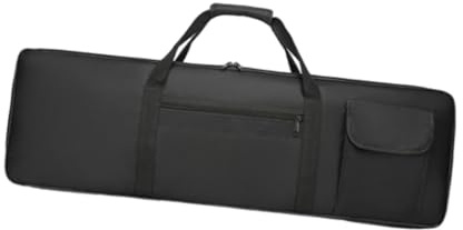 harayaa Electric Piano Case 61 Key Keyboard Bag Thickened Anti Shock Waterproof Shoulder Bag Handbag for Concert Travel Performance, S
