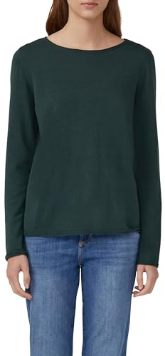 s.Oliver Weicher Feinstrickpullover mit Rollkanten
