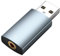 MMOBIEL Adattatore USB a Audio Jack da 3,5mm Adattatore per Cuffie USB-A per Cuffie Microfono Casse - Scheda Audio Driver - Adattatore USB Esterno TRRS Femmina per Windows, Mac, PS5, PS4, Laptop