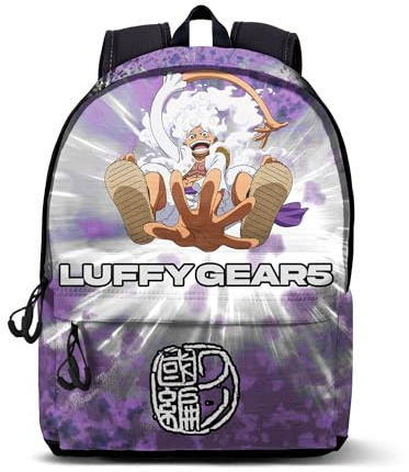 One Piece Luffy Gear 5-Small FAN HS Backpack, Lilac, 25 x 35 cm, Capacity 12 L