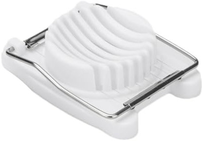 Egg Slicer, Eggs Cutter, 4.13 x 3.07 x 1.18 Inches Hard Boiled Stainless, Multi Functional Kitchen Gadget for Easy Slicing, Steel Wire Luncheon Meat, Butter, Cheese, Strawberries