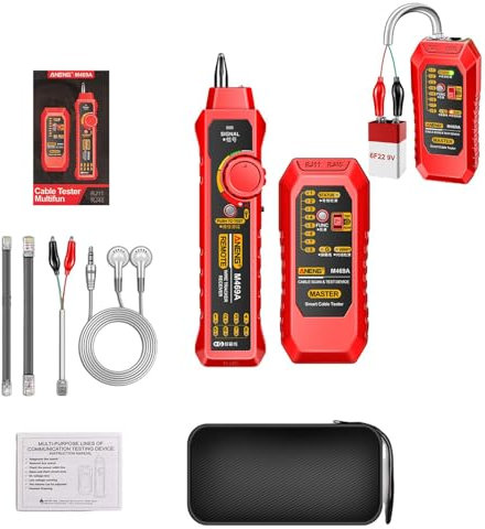 Circuit Switch Finder | Drahtbruch Locator für Hundezäunung, Netzkabel-Tester, Position der Fehlerentfernung und Kabellängentest, Königstester