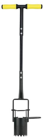 Lampen-Pflanzer-Werkzeug, Gras-Plugger-Geräte, ergonomischer Gartengräber 37.2x28x3.5 cm/14.65x11.02x1.38 Zoll Mehrzweck-Design/Leichtgewicht & tragbar für Rasenpflegegartening