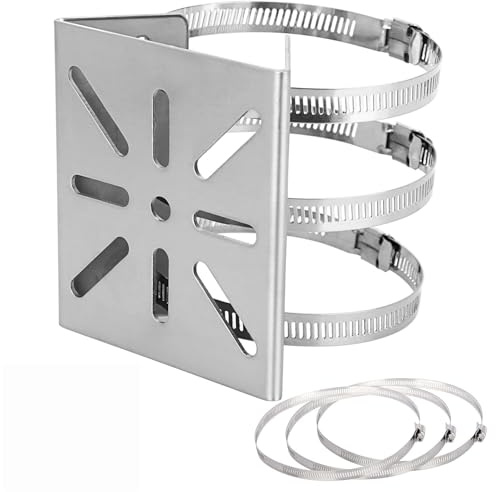 txuzong Masthalterung,Asthalterung Kamera,Kamera Masthalterung | | vertikale Universelle Masthalterung Kamera Rohrhalterung, Für Überwachungskamera Outdoor CCTV-Kameras
