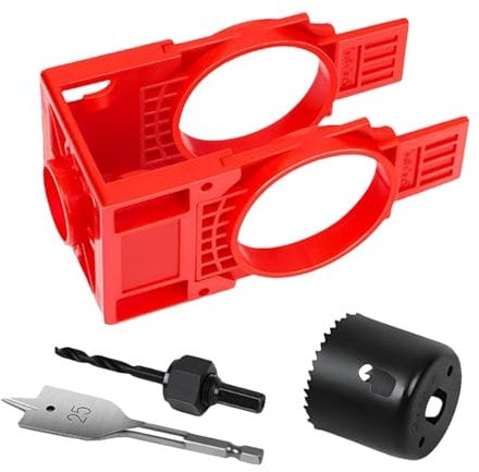 Eoixuqba Türschloss Installations-Set,Einbauset Für Zusatzschlösser - Beschläge & Schließsysteme Für Montage Austausch Innen Außen Schrank Fenster Garage