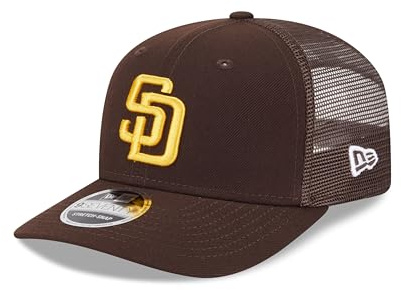 New Era San Diego Padres 9Seventy Stretch-Snap MLB Trucker Cap Braun - One-Size
