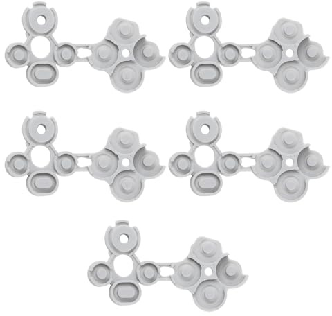 eMagTech 5 Pack Conductive Button Contact Pads Compatible with Xbox Series X And Series S Controller Repair Silicone Membrane Set