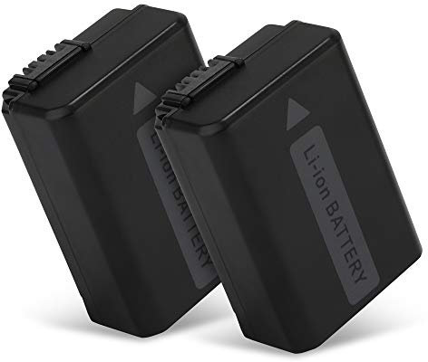 CELLONIC, Akku für Kamera, kompatibel mit Sony NP-FW50, ILCE-7M2 (Alpha 7 II / α7 II) (7.4V, 1030mAh) 2 Stück