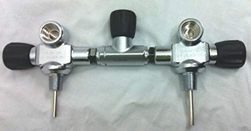 HTD Puente de aire comprimido 300 bar para botellas de 140 mm y 171 mm, M18 x 1,5