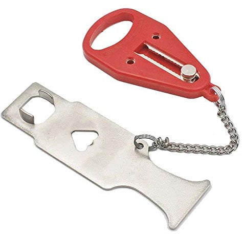 Cerradura de puerta portátil de repuesto para Addalock compatible con cerradura de viaje, cerradura AirBNB, cerradura de bloqueo escolar y seguridad para el hogar, apartamento, sala de estar, hotel,