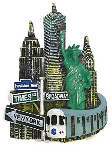 3D-Kühlschrankmagnet, New York, USA, Souvenir, Geschenk, Heim- und Küchendekoration, Magnetaufkleber, New York, USA, Kühlschrankmagnet