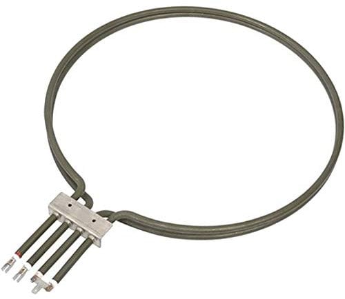 SPARES2GO Heating Element 2-Turn compatible with White Knight Tumble Dryer (2500w)