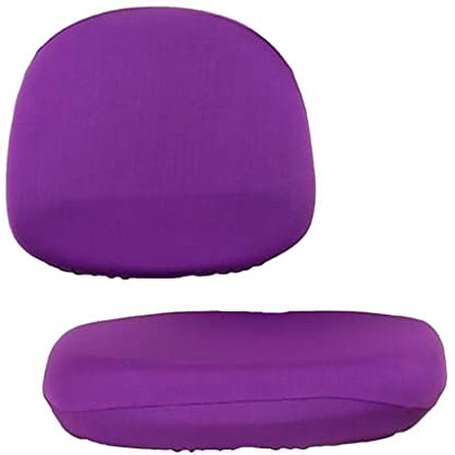 Sharplace Universelle Stretch Bürocomputer Stuhlbezüge, Drehbare Schreibtischstuhl Sitzbezüge für Esszimmer Büro Bar, Nur Bezüge, Lila