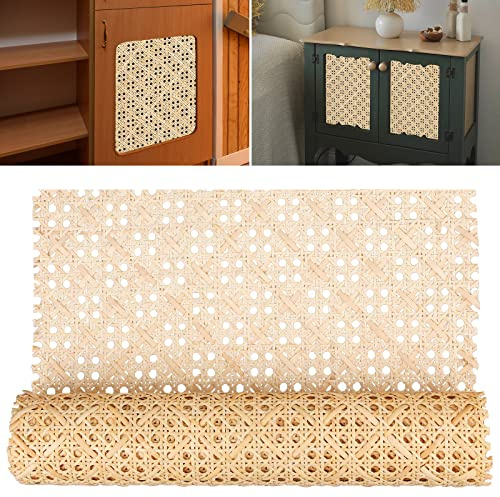 Savita Rattan Gurtband, 0,35x1m Rattan Geflecht Möbel Natürliches Rattan-Gurtband Rattan-Gurtband für Caning-Projekte Breites Rattan für Heimwerker Schrank Stuhl Möbel