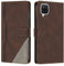 RADOO Coque pour Samsung Galaxy A12 / M12, Housse Etui Portefeuille Cuir Multifonction, Fermeture Magnétique à Clapet Anti-Choc [Fonction Support] Flip Case Compatible avec Samsung A12 / M12 (Marron)