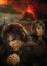 Displate Offiziell Herr der Ringe MetallPoster Magnetische Befestigung Inklusive Lizenziert Bilder Hochwertiges Poster Lord of the Rings Characters - Route to Mount Doom Poster 45 cm x 32 cm