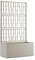 NG NICCOLAI FIORIERA RETTANGOLARE CON SPALLIERA 80X36X140(H) CM VARI COLORI 100% RICICLATA E RICLABILE MADE IN ITALY (GESSO)