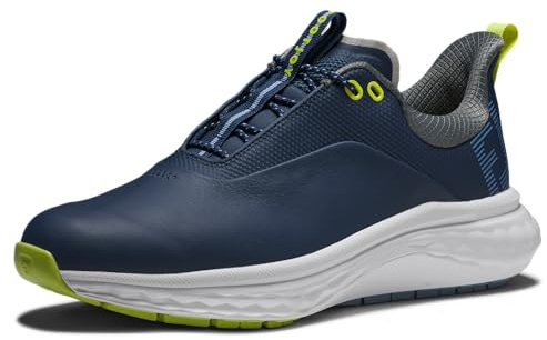 FootJoy FJ Quantum Navy/White/Lime, 9 UK Medium