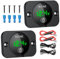 Linkstyle 2PCS Battery Voltage Gauge, DC Volt Meter 12 Volt 24 Volt, LED Digital Display Voltage Meter, Waterproof Voltmeter with Battery Capacity Monitor for Car RV Motorcycle Boat Golf Cart