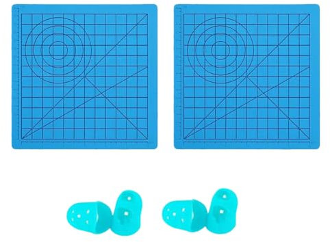 3D-Druck-Stift Malvorlage Matte DIY Zeichnung Vorlage Pad mit hitzebeständiger Fingerhülse Kunstwerkzeuge C