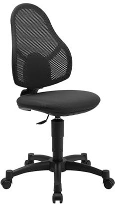 Topstar Open Art Junior Kinderstuhl schwarz | Made in Germany | Ergonomisch | höhenverstellbar | Geprüfte Sicherheit nach GS-Intertek