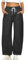 duxyoz Damen-Jogginghose aus Fleece, einfarbig, übergroß, lockere Jogginghose, elastische Taille, Haremshose, Laufen, Workout, Loungehose mit Taschen, 02 Schwarz, XXL