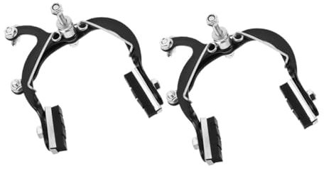 GALPADA Road Bike Brake Caliper Set 2 Pcs c Clamp Bike Brake Caliper Pads Easy Installation High Safety