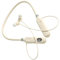 SHINEOFI Cuffie in-Ear Sportive Archetto Ergonomico Cancellazione del Rumore per Allenamento e Compatto Colore Beige