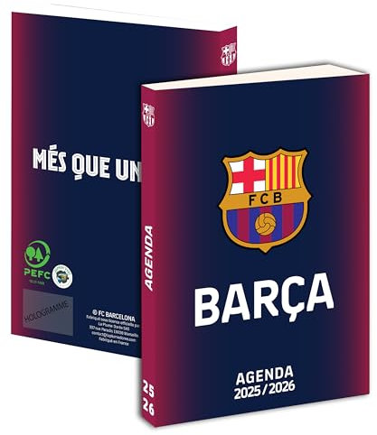Schülerkalender Barça 2025 2026 – Offizielle Kollektion FC Barcelona