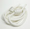 Flow Rope for Fitness High Performance Double Braid Workout Adjustable Flow Jump Rope for Men Women Training Indoor Outdoor Cardio Exercise Rope (White 2.8mt 460g)