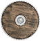 W WIDMANN MILANO Party Fashion - Wikinger Schild mit Griffen, 40 cm, Accessoire für Wikinger-, Ritter-, Römerkostüme