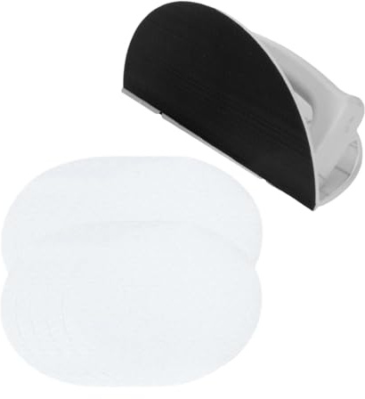 Dualoai Drywall Corner Sander, Half-Round Hand Sander, Professional 8.66 X 4.33 X