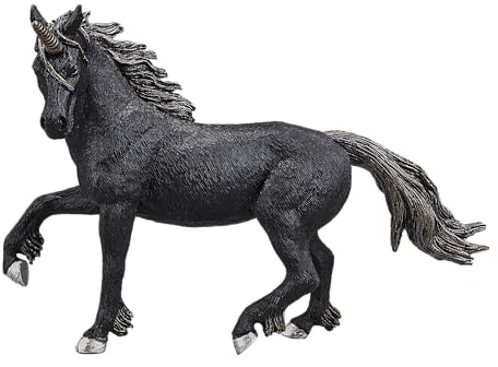 MOJO Black Unicorn Mythical Fantasy Monster Model Toy Figure