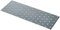 BGS Diy 80787 | Chapa perforada de acero | 300 x 100 x 2 mm