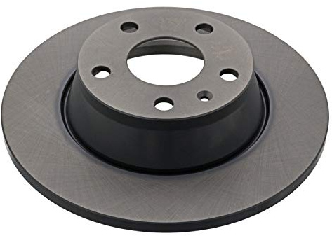 febi bilstein 43856 Brake Disc Set (2 Brake Disc) rear, full, No. of Holes 5