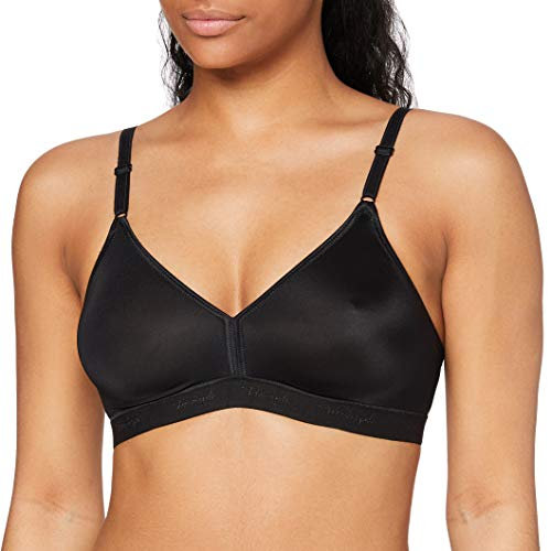Triumph Donna Micro Fun N, Bra, BLACK, 3D