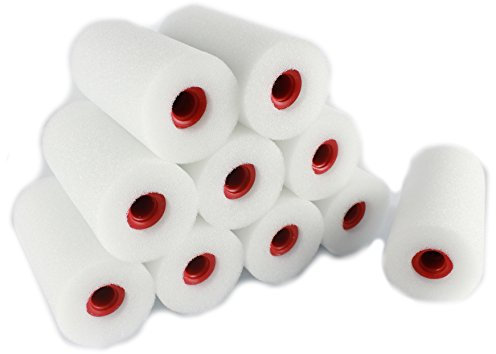 MKK - 19737-002 - Schaumwalze Lackwalze superfein Lackrolle Farbrolle Walze 150 mm 10 Stück