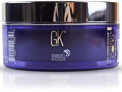 GKhair Ultra Blond Bombshell cheveux 200 g Masque Coloration Masque Hydratant Violet Semi Permanent Hair Color Pigments