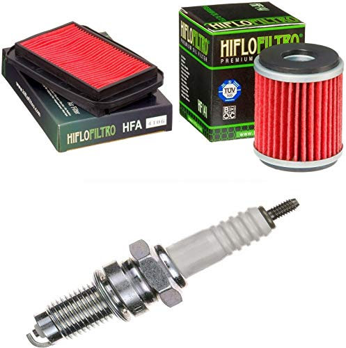 Luftfilter Ölfilter Zündkerze für YZF-R 125 Baujahr 2008-2013 Servicekit Wartungskit