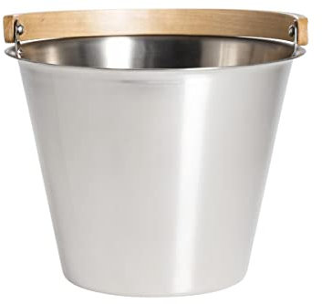 Rento Sauna Bucket Stainless Steel