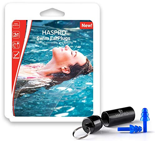 Bouchons d'oreille de natation HASPRO® – Plus d'eau dans vos oreilles !